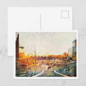 Utrecht Nederland Mooi olieverflandschap Briefkaart (Voorkant / Achterkant)