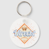 Utrecht Nederland Stad Nederlands Souvenir Sleutelhanger (Voorkant)