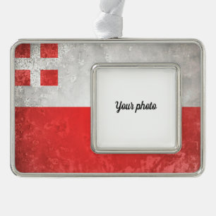 Utrecht Verzilverd Omlijst Ornament