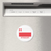 Utrecht Vlag met naam Magneet (Insitu (Vaatwasser))