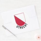 Utrecht-wapen - Nederland Ronde Sticker (Envelop)
