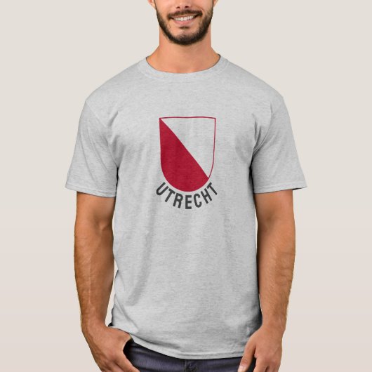 Utrecht-wapen - Nederland T-shirt (Voorkant)