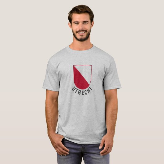 Utrecht-wapen - Nederland T-shirt (Voorkant volledig)