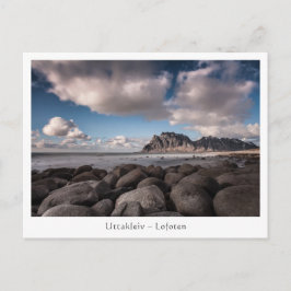 Uttakleiv Lofoten Briefkaart