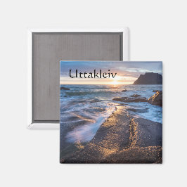 Uttakleiv Lofoten Noorwegen Magneet