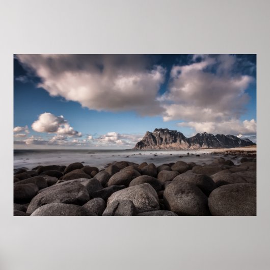 Uttakleiv Lofoten Poster (Voorkant)