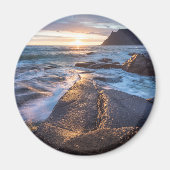 Uttakleiv Midnight Sun Magneet (Voorkant)