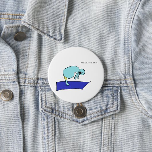 uttanasana-toets ronde button 7,6 cm (In situ)