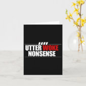 Utter Woke Onzin Football Voetbal Ironisch Everton Kaart (Gele Bloem)