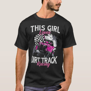 UTV ATV Quad Offroad-auto Dit meisje houdt van vui T-shirt