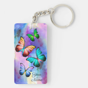 Utvärderingsmeddelande för en ningsfrisk Blommigt Sleutelhanger