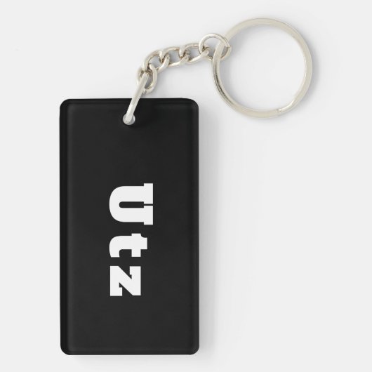 Utz Sleutelhanger (achterkant)