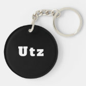 Utz Sleutelhanger (Achterkant)
