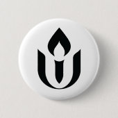 UU Black Chalice Button (Voorkant)