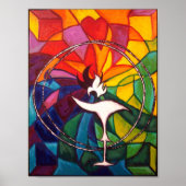 UU Chalice ART PRINT Unitaire Universalist (Voorkant)