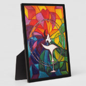 UU Chalice Foto van Unitarian Universalist Fotoplaat (Zijkant)