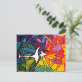 UU Chalice Postcard Unitarian Universalist Briefkaart (Staand voorkant)
