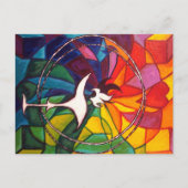 UU Chalice Postcard Unitarian Universalist Briefkaart (Voorkant)