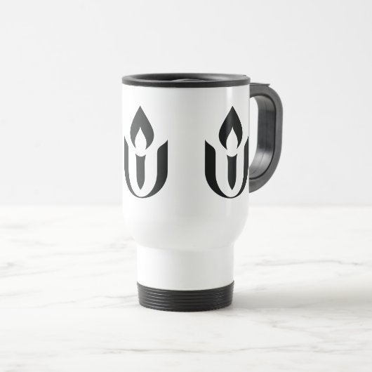 UU Chalice Travel Mug Reisbeker (Voorkant rechts)