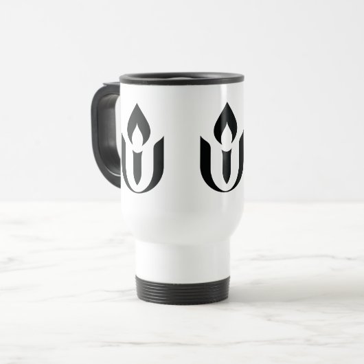 UU Chalice Travel Mug Reisbeker (Voorkant links)