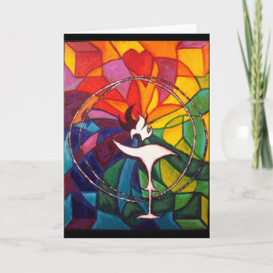 UU Chalice Wenskaart Unitarian Universalist Kaart