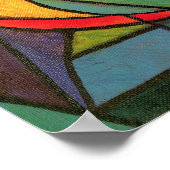 UU Flaming Chalice Original Artwork Poster Print (Hoek)