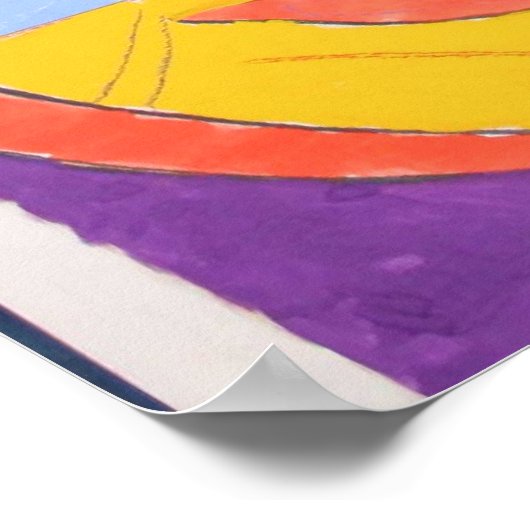 UU Flaming Chalice Print (Hoek)