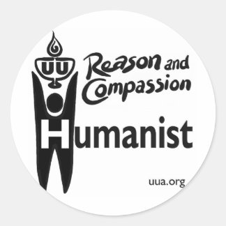 UU Humanist Ronde Sticker
