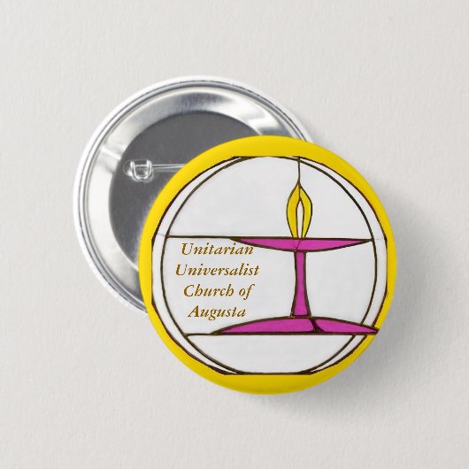 UUCA Button Gold (Voorkant /achterkant)