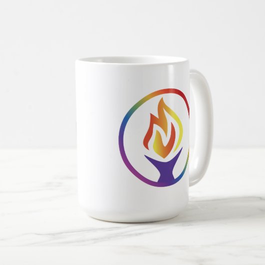 UUCF logo Classic Coffee Mok (Voorkant rechts)