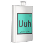Uuh - Ununhexium Chemistry Periodic Table Element Heupfles (Rechts)