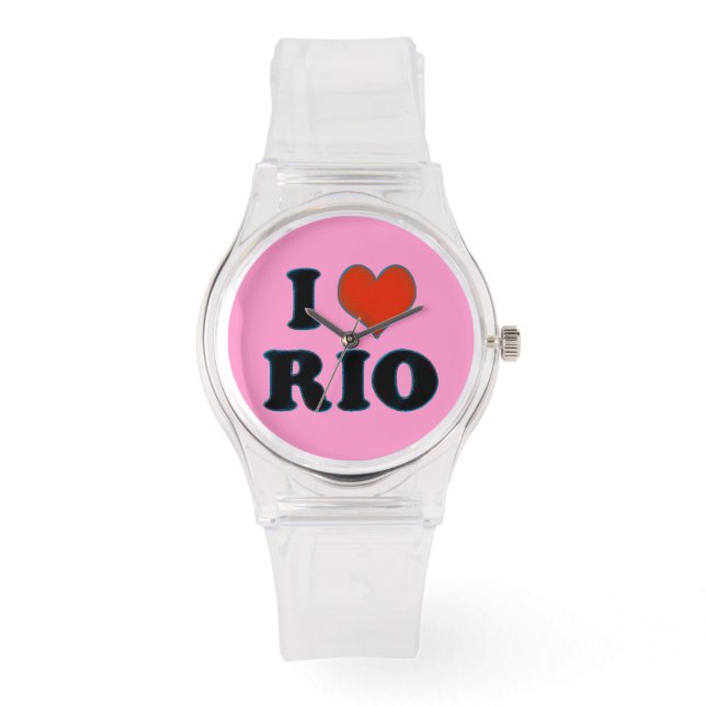 uur tijd in Rio Horloge (Voorkant)