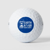 Uur van de Aarde Golfballen (Voorkant)