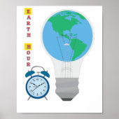 Uur van de Aarde Poster (Voorkant)