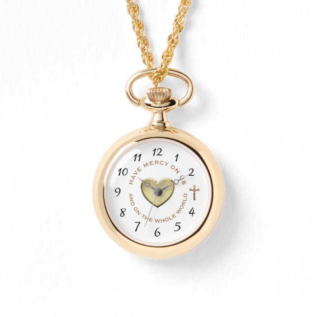 UUR VAN GODDELIJK BARMHARTIG GEBED HORLOGE (Voorkant)
