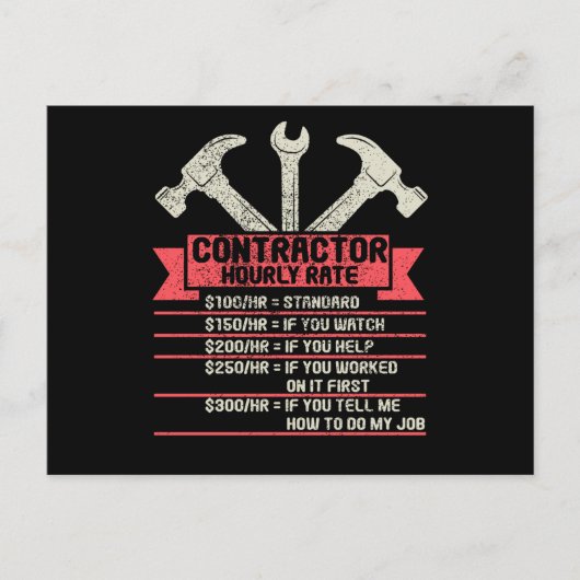 Uurfrequentie mechanische reparatie briefkaart (Voorkant)