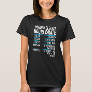 Uurfrequentie-vensterschoner T-shirt