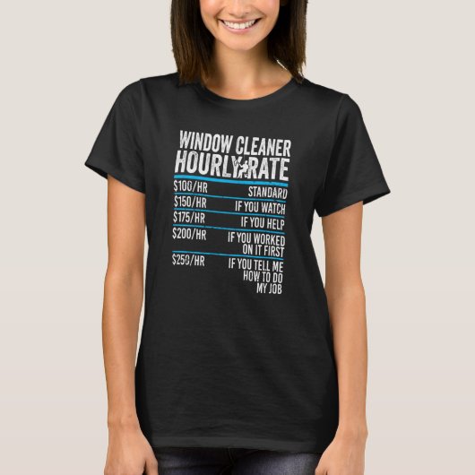 Uurfrequentie-vensterschoner T-shirt (Voorkant)