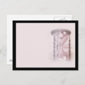 uurglas briefkaart (Voorkant / Achterkant)