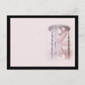 uurglas briefkaart (Voorkant)