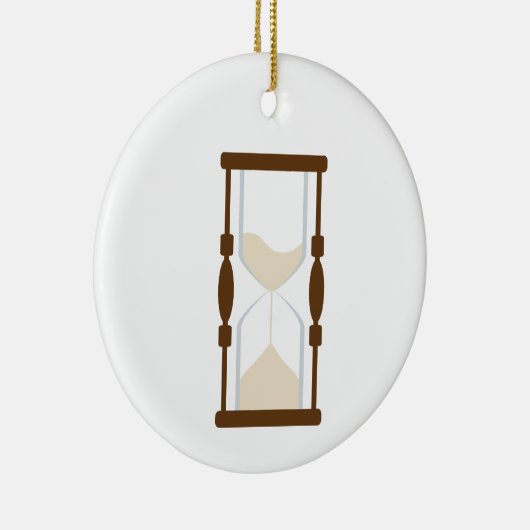 Uurglas Keramisch Ornament (Rechts)