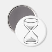 Uurglas/Tijdopnemer Magneet (Voorkant / Achterkant)