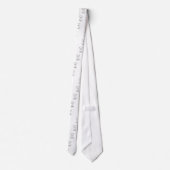 Uurglas/Tijdopnemer Stropdas (Achterkant)