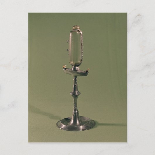 Uurlamp, 1677 briefkaart (Voorkant)