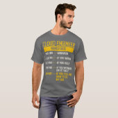Uurtarief voor Cloud Engineers DevOps Gift T-shirt (Voorkant volledig)