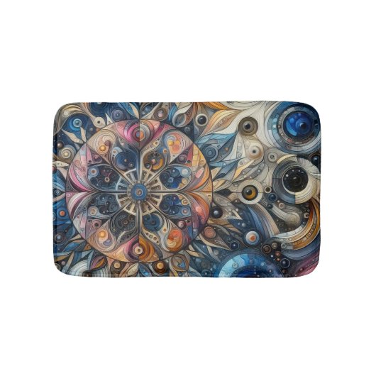 uurwerk badmat (Voorkant)