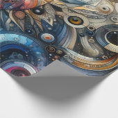 uurwerk cadeaupapier (Hoek)