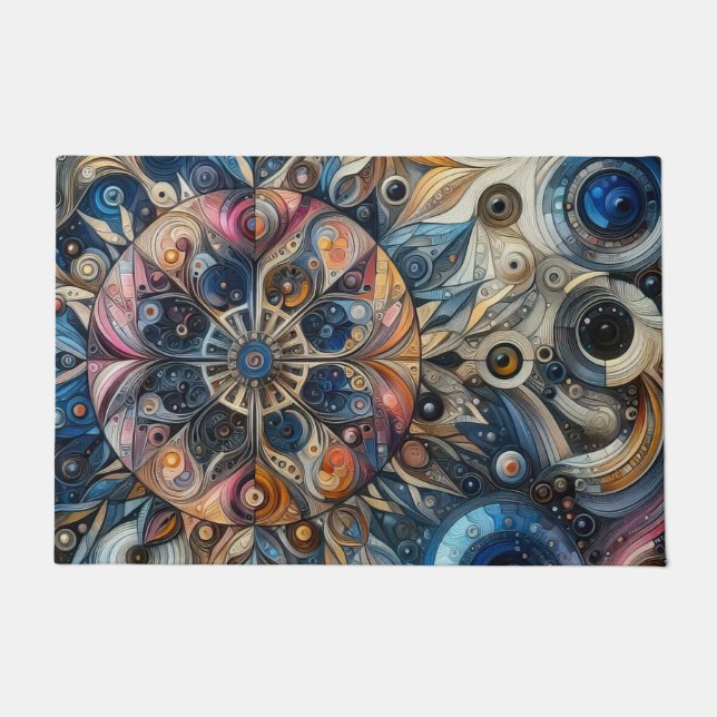 uurwerk deurmat (Voorkant)