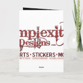 Uurwerk Feestdagen Kaart (Achterkant)