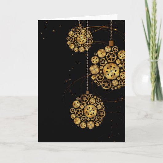 Uurwerk Feestdagen Kaart (Voorkant)